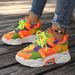 Fashion Dad Sneakers Student Sports Women 2024 Spring Autumn New Mesh Breathable Soft Sole Versatile Comfortable Running_vogvips.com