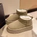 Free Shipping Women's Platform Anti-Slip Snow 2025 Fall Winter New Design Fur-Lined Thick Warm Cotton Boots Brown Black_vogvips.com