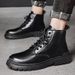 European Warm Series Men's Genuine Leather Martin Autumn High British Style Short Mid Top Work Winter Plush Snow Boots_vogvips.com