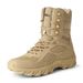 Men's Tactical Boots High Top Outdoor Military Boots For Hiking Camping Shooting & Extreme Sports - Durable PU & Mesh Construction Desert Work Boots_vogvips.com