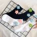 Socks Handmade Flower Socks For Women, Curled Wool Flower Socks, Autumn And Winter Warm Mid Tube Socks, Student Sports Socks_vogvips.com