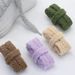 Shoelaces Cute Retro Sneakers National Tide Caterpillar Design DIY Flat Plush Shoelaces_vogvips.com