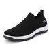 Sports Flyknit Breathable Non-Smelly Soft Sole Slip-On Fashion Men's Casual Shoes_vogvips.com