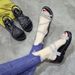European Style Women's Thick-soled Sandals 2025 Summer New Korean Version Internet Celebrity Ins Rhinestone Versatile_vogvips.com
