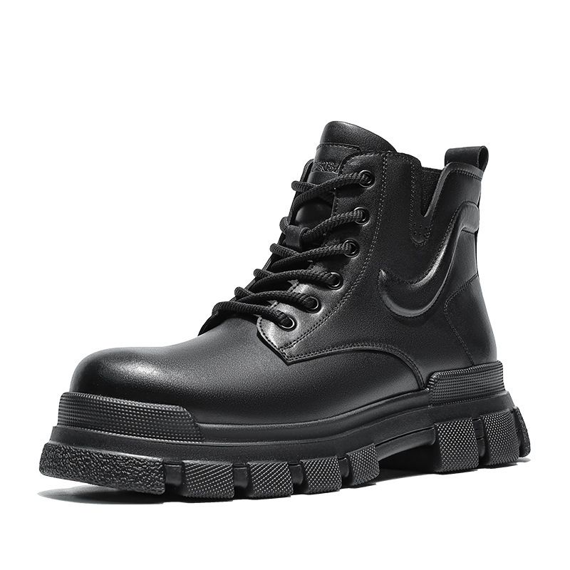 Hiking Shoes Platform Heightening Martin Boots Comfortable Casual Men's Shoes Boots_vogvips.com