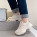 Campus Sports For Children New High-Value Women's Versatile Student Style Thick Soled Dad Shoes_vogvips.com