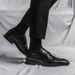 Low-top Leather Shoes Plus Size Lace-up Business Dress Shoes_vogvips.com