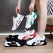 Men And Women Of The Same Style Spring New Heightened Breathable All-match Couple White Shoes Fashion Trend Forrest Gump Shoes_vogvips.com