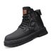 2025 Autumn Winter New Trendy Brand Ins Martin British Style Yellow Leather Boots Men's Work High Top_vogvips.com