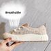 2026 Summer New Mesh Breathable Fisherman Shoes For Women, Casual Flat Shallow Mouth Single Versatile Thick Sole Women's_vogvips.com