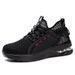 Euro Step Men's Summer Odor-Resistant Breathable Anti-Smash Anti-Puncture Electrician Insulated Lightweight Safety Work Shoes_vogvips.com