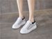 Height Increasing Summer New White Sneakers Thin Breathable Hollow Out Genuine Leather Versatile Women's Shoes_vogvips.com