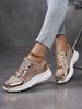Sneakers Autumn Fashion Breathable Casual Women Mesh Lace Up Comfort Platform Vulcanize Shoes Zapatillas De Mujer_vogvips.com