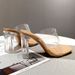 2026 Summer New Trendy One-Strap Transparent High Sandals For Women Chunky Crystal Heel Sexy Outdoor Shoes_vogvips.com