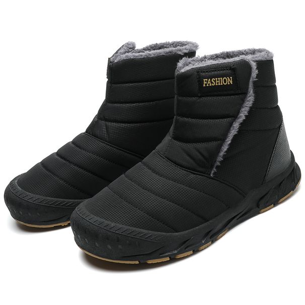 Thick Cotton Shoes With Added Cotton, Men's Ski Shoes, Snow Boots_vogvips.com