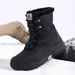 Women's Snow Boots With Winter Fleece And Anti Cold Thick Sole High Top Cotton Shoes_vogvips.com