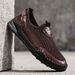 Summer Mesh Shoes Breathable Beach Water Wading Creek Hiking Outdoor Casual Sandals Stitched Shoes Closed-Toe Beach Shoe_vogvips.com