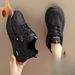 Retro Thick-Soled Leather Sneaker For Women, 2026 Autumn New Lace-Up Running Shoe, College Style Veratile Caual_vogvips.com