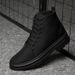 Men's Shoes Board Shoes Men's Casual Plus Cotton Gaobang Canvas Inner High-mouth Heightening Boots_vogvips.com