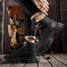 British Style Brown Men's Motorcycle Boots Original Fashion Casual Platform Boots Men Winter Street Leather Ankle Boots_vogvips.com