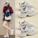 Dad Shoes Female Student Sports Running Casual Platform Heightening Shoes Street Shoes_vogvips.com