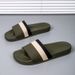 UNISEX Men Striped Sandals Soft Comfortable Non-Slip Slippers Indoor Outdoor Women Beach Shoes Quick-Dry EVA Platform_vogvips.com