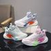 Children's Basketball With Rotating Buckle, No-lace-up Design, New Model Older Children, Sports Shoes For Boys And_vogvips.com
