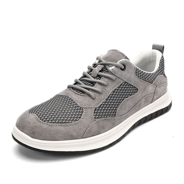 Men's Shoes Middle-aged Dad Outdoor Mesh Sports Casual Shoes Men's Non-slip Mountaineering_vogvips.com