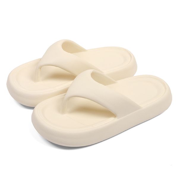 Stepping On Clouds Feeling Flip-Flops Women, EVA Summer Outdoor Slippers For Men, Thick Non-Slip Couple Soft Sole_vogvips.com