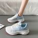 Flying Woven Shoes Sports Shoes Women's Mesh Breathable Student Casual Shoes Flat Running_vogvips.com