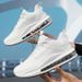New Running For Youth, Air-cushioned Fly-knit Mesh Sports Shoes, Foreign Trade, 39-48, Large Size Casual_vogvips.com