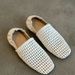 New French Woven Hollowed Out Single Shoe For Women's Fashion, Leather Soft Sole, Loafers, Roman Sandals, Bean Shoes_vogvips.com