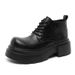 Retro Martin Boots Men's Medium-top Thick-soled High-top Leather Shoes Heightening Locomotive Tooling Short Boots_vogvips.com