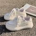 Soft White With Wings For Women, 2025 Spring New Thick-soled Sneakers, Niche Versatile Casual Shoes, Sports Shoes_vogvips.com