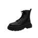 European Warm Series 2025 Autumn Winter New British Style Leather Thick Sole High Top Snow Martin Boots Shoes Men_vogvips.com
