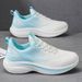 Coconut For Men, New Summer Breathable Youth Sneakers, Thick-soled Non-slip Casual Fly-knit Running Dad Shoes_vogvips.com