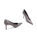Head Temperament Fine Heel Pumps Professional Daily Work All Match Women's Single Shoes_vogvips.com