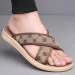 Design Premium 2026 Summer Men's Outdoor Flip Flops Breathable Beach Sandals Trendy Soft Sole Casual Slides Comfortable_vogvips.com