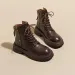 Women's Boots:Fashion Design Handsome Sexy Style Spicy Girl Martin 2024 Winter Vintage Versatile Short Boots Hot_vogvips.com