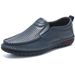 Euro Step 2025 New Top Layer Cowhide Slip-On Soft Surface Non-Slip Men's Shoes_vogvips.com