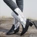 Women Boots Knee High Boots Heel Boots Women Ankle Boots Autumn Winter Short Boots Autumn Winter Women S Martin Mid Calf Embroidered Ethnic Style Fas_vogvips.com