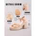 Wedge Platform Sandals High Heels Women's Casual Summer Rope With Woven Straw Rope Straps_vogvips.com