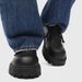 Suitable For All Seasons Autumn 2025 New Business Formal British Style Black Casual Leather Men's Versatile Work Chunky Trendy Shoes_vogvips.com