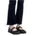 In Stock Leather~ Retro Black One-Strap Mary Jane For Women, Stunning Commuting Round-Toe Soft Sole Flat Shoes_vogvips.com