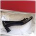 Top Version Buckle Single For Women, Mid Chunky Heel, Patent Leather, Square Toe, Wedding Shoes, Commuting Office OL_vogvips.com