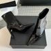 Women's Pointed Toe Ankle Boots – Chunky Heel, Faux Fur Lined, Slip-Resistant, Stylish Black Martin Boots For Fall & Winter_vogvips.com