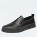 Suitable For All Seasons Men's Slip-On Loafers Genuine Leather Breathable Height Increasing Casual Shoes Versatile Thick Sole Sneakers Trendy_vogvips.com