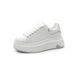 thick-soled White Shoes Women's Personality Design Sense Increases Function Sports And Leisure Versatile Women's Shoes_vogvips.com