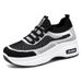 Mom Shoes Platform Casual Style Women's Shoes Heightening Shoes Mesh Breathable Women_vogvips.com