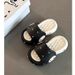 Simple, Comfortable, Cute, And Stylish Star-shaped Slip-on For Women, 2026 Spring New Model, Non-slip, Wedge Heel,_vogvips.com